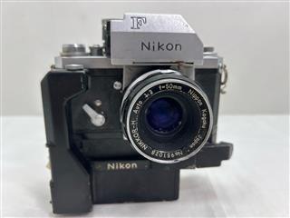 Nikon F Photomic F 35mm film SLR w/ F36 Motor Drive and Nippon Kog